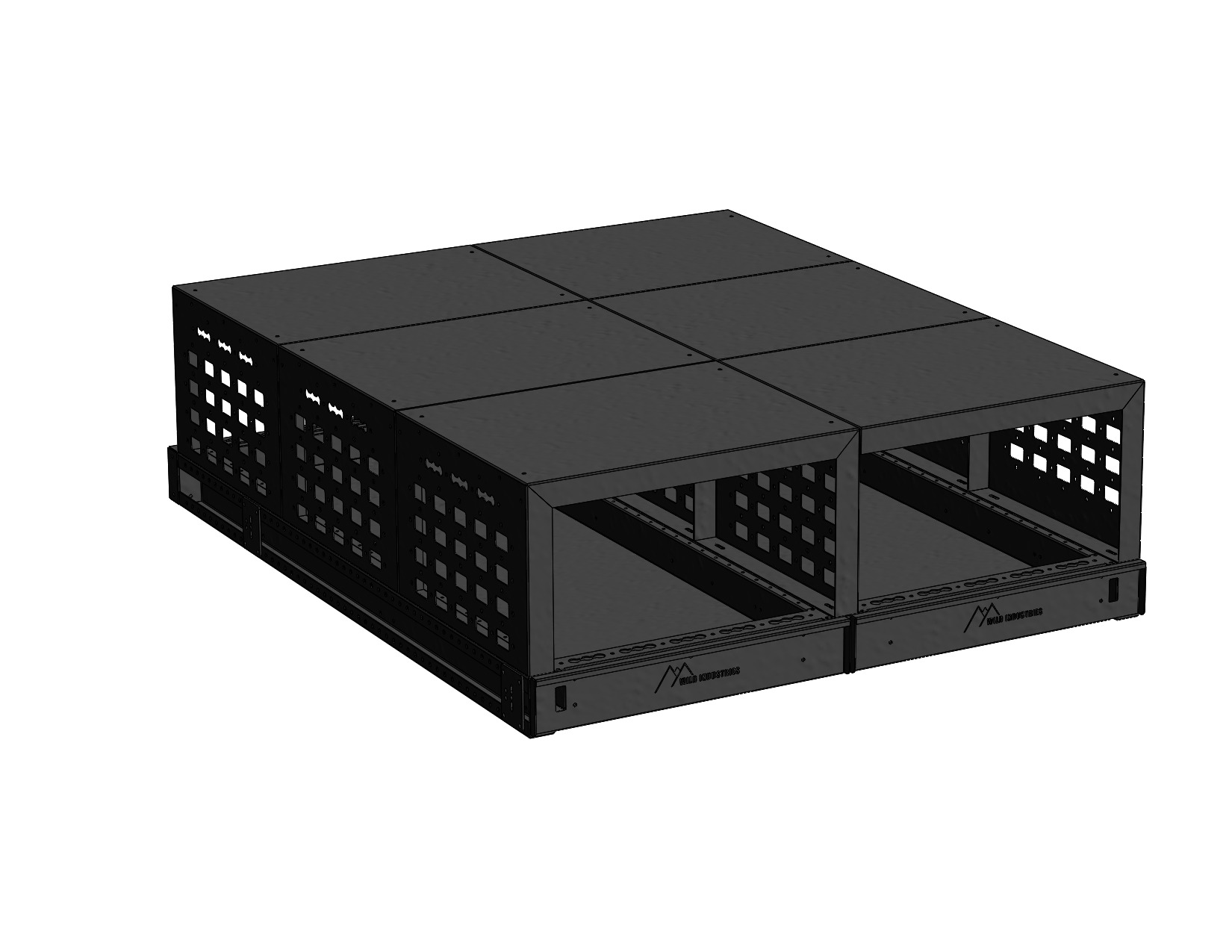 Modular vehicle drawer storage system - finished photograph 1