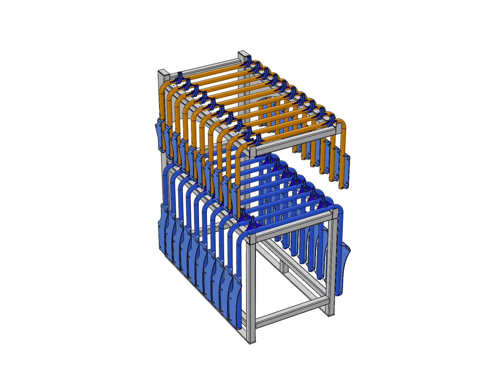 Manufacturing stillage design - CAD drawing 2