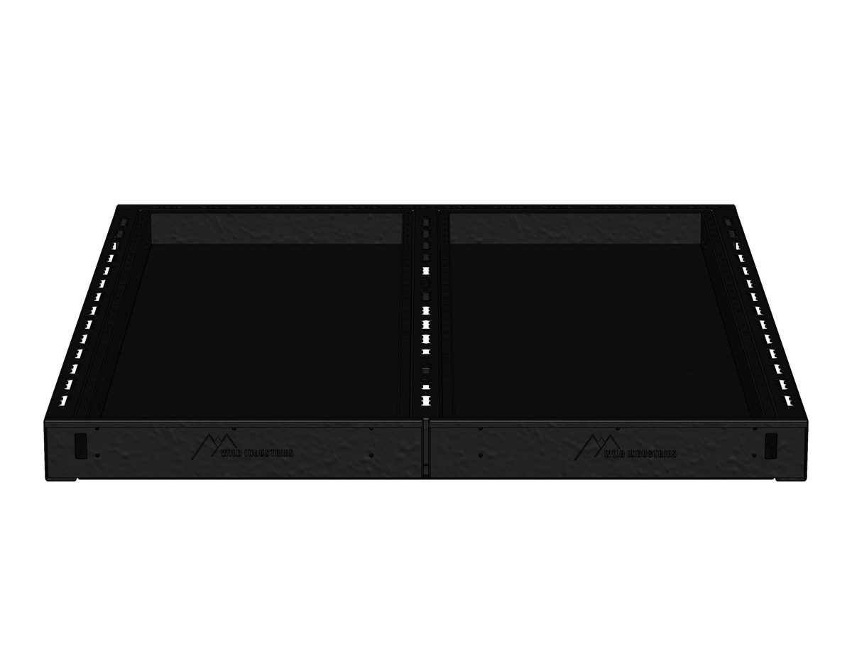 Modular van drawer system base, 3D CAD model