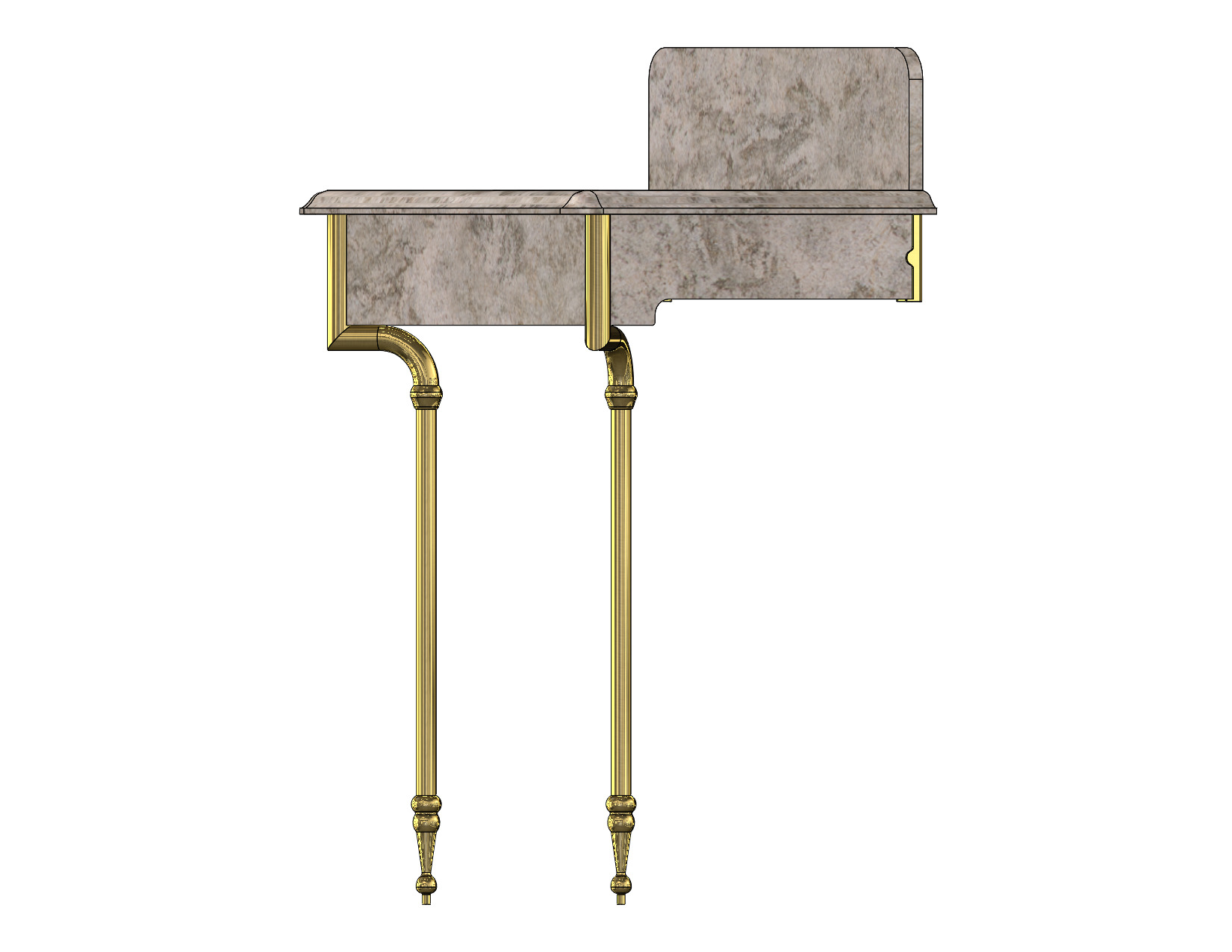 Bespoke vanity unit fabrication - finished photograph 3